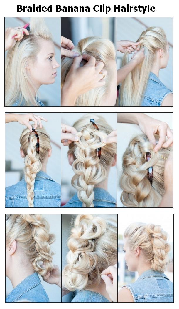 Banana Clip Hairstyles