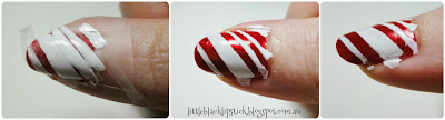 How to remove nail art tape