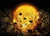 Astronomers spy nearby star that could be chomping a planet 