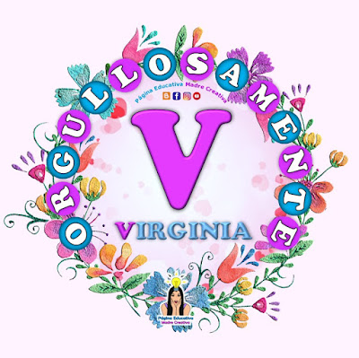 Nombre Virginia - Carteles para mujeres - Día de la mujer
