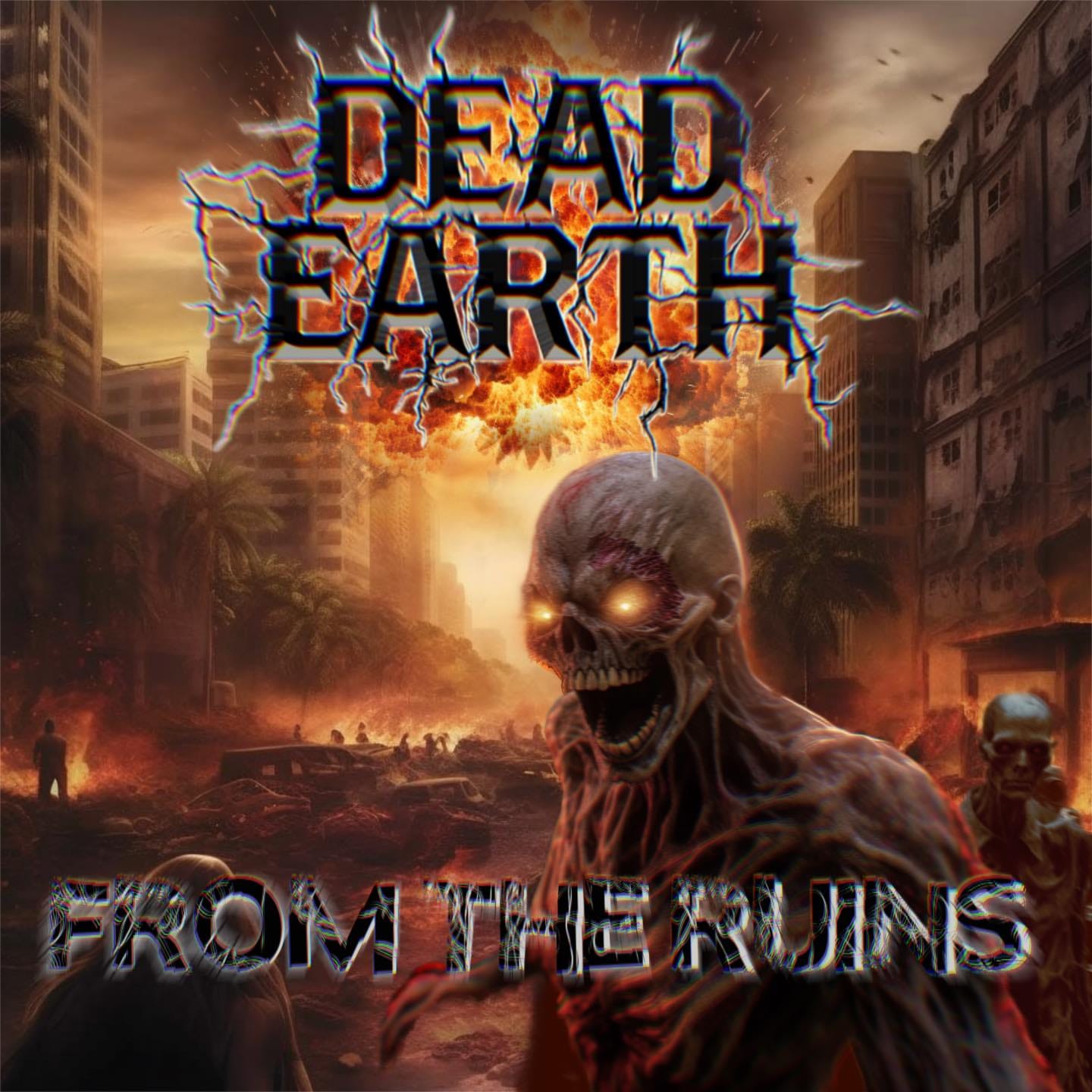 pochette DEAD EARTH from the ruins 2023