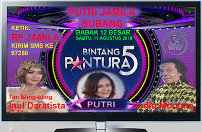 PUTRI JAMILA Subang Bintang Pantura 5 Indosiar babak 12 Besar