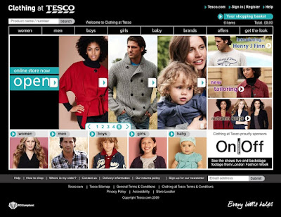 Fashion Clothing Websites on Fashion Store At Www Tesco Com Clothing The Website Will Feature Over