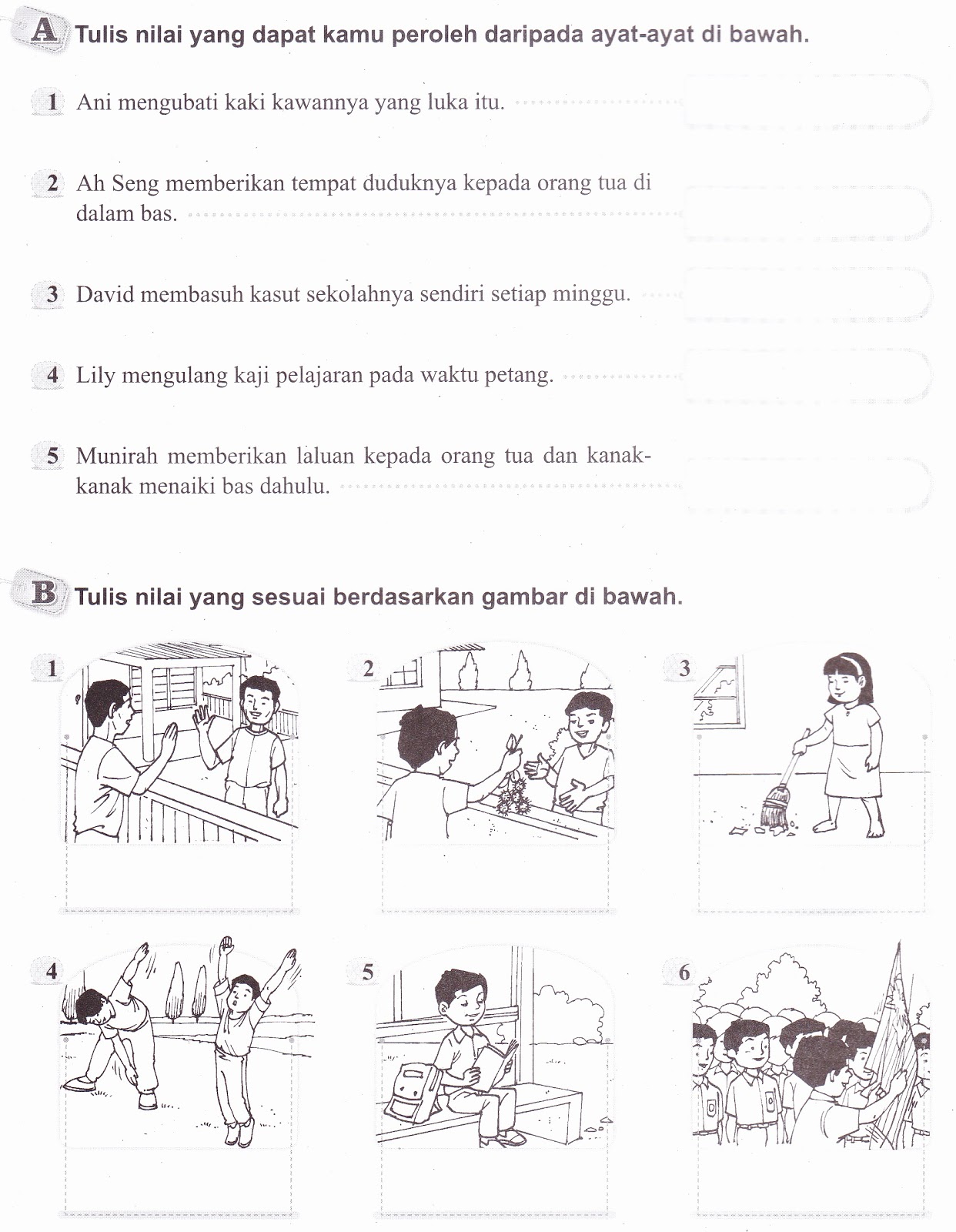 Cikgu Oi : Latihan Nilai Murni