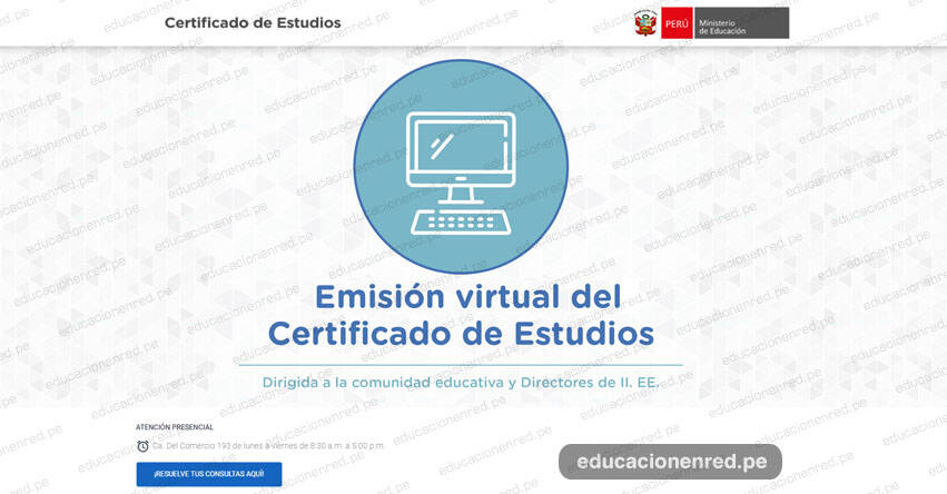 MINEDU: Plataforma oficial para obtener Certificado Gratuito de Estudios Secundarios [Link www.minedu.gob.pe]