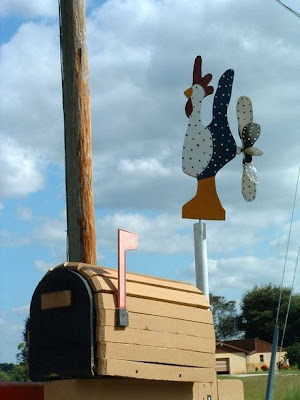 Mail Box with Unique Shape