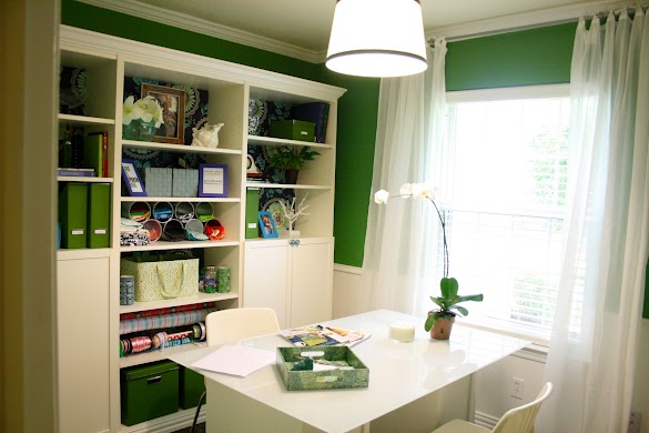 Craft Rooms Using Ikea Furniture / IKEA drawers - Scrapbook.com | Sewing room storage, Ikea ... - Hometalker stacey built the unit, painting it white, and then creating a tabletop using pallet wood on a door.