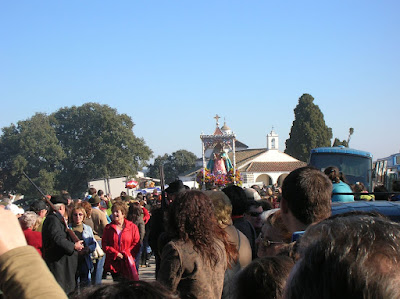 Romería de la Virgen de Luna de Pozoblanco el 27/01/08. La Virgen parte camino a Pozoblanco. Foto: Pozoblanco News, las noticias y la actualidad de Pozoblanco (Córdoba), a 1 click. Prohibido su uso y reproducción * www.pozoblanconews.blogspot.com