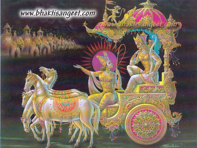 Lord Krishna & Arjuna