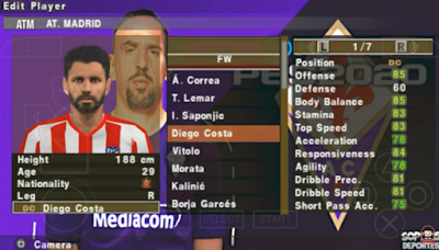 PES 2020 Lite 300 MB PPSSPP Camera PS4 Best Graphics