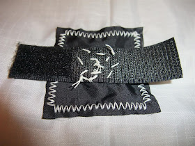 velcro strap for kite, make, sew by hand