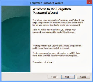 password reset wizard