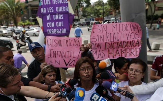 Nossos hospitais são necrotérios, dizem estudantes Venezuelanos