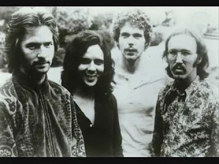 La banda DEREK & THE DOMINOS su cuarto miembros originales