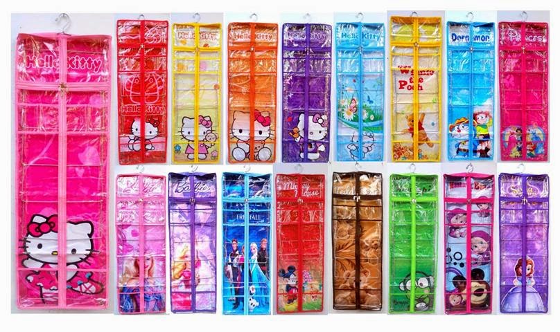 Hanging Jilbab  Organizer Karakter Rak  Jilbab  Karakter RJK 
