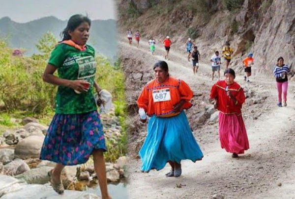    Atletas rarámuris que ignora el gobierno conquistan el Ultramaratón de los Cañones 2017.