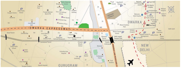 M3M-capital-sector-113-gurgaon-Location-image