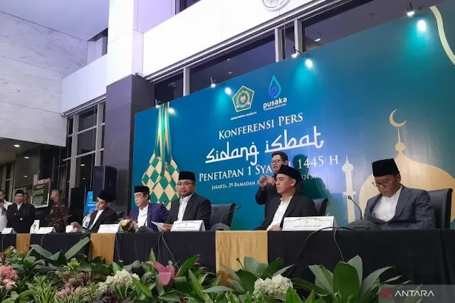 Hasil sidang isbat lebaran idul fitri