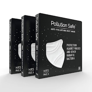Pollution Safe Reusable Anti Pollution and Anti Dust Mask for Men and Women