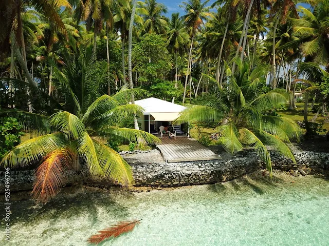 Resort da ilha Bikendrik em Majuro - Ilhas Marshall-3
