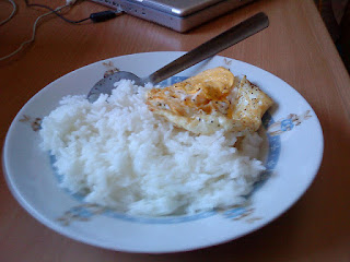 Nasi Dengan Telor