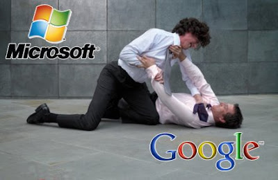 Microsoft vs Google the battle