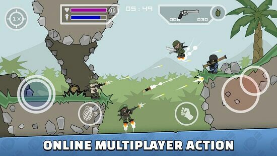 Mini Militia God MOD APK (Unlimite Ammo) Free Downlaod