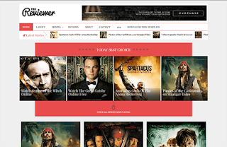The Reviewer Upgraded Blogger Template