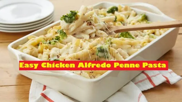 Recipe Easy Chicken Alfredo Penne Pasta | Livepmtv