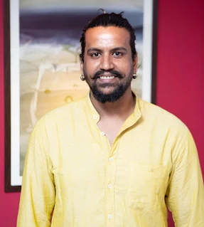 "आर्ट टॉक के 6वें भाग में आमंत्रित कलाकार आशीष कुशवाहा " | #NayaSaberaNetwork