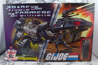 Transformers x GI Joe Megatron H.I.S.S. Tank & Baroness Box 01