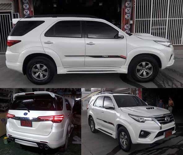 Modifikasi Toyota Fortuner Lebih Fresh dengan All New