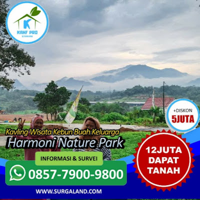 Kavling Murah 50 Jtan Harmoni Nature Park