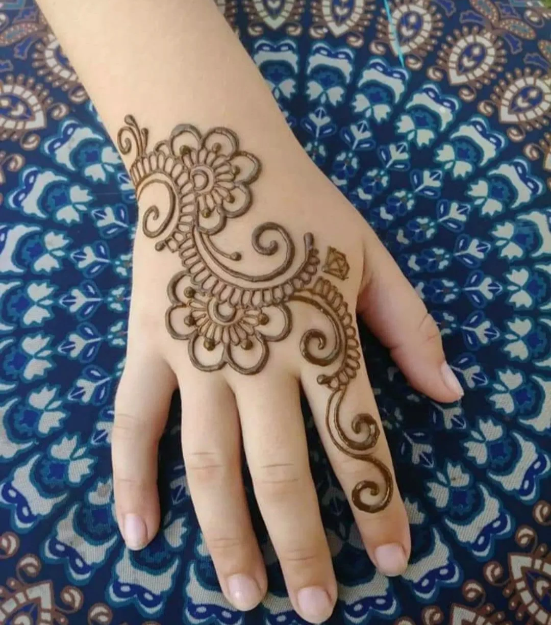 Simple Mehndi Design 2022 for Kids - simple mehndi design 2022  mehndi design photo - mrlaboratory.info