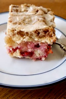 Sour Cherry Cobbler Coffee Cake: Savory Sweet and Satisfying