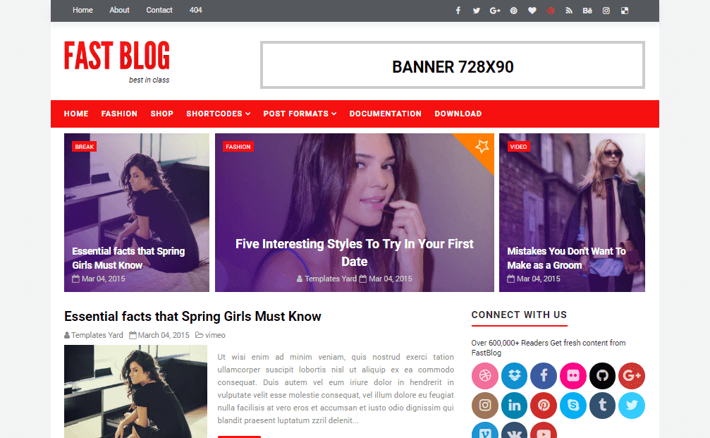 fastblog-responsive-blogger-template