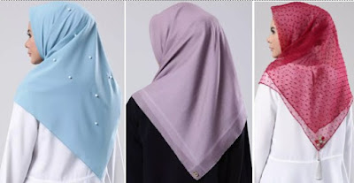 Model dan Desain jilbab ini simple tapi harganya WAW