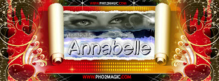 cover of name Annabelle , Romantic cover facebook with name Annabelle