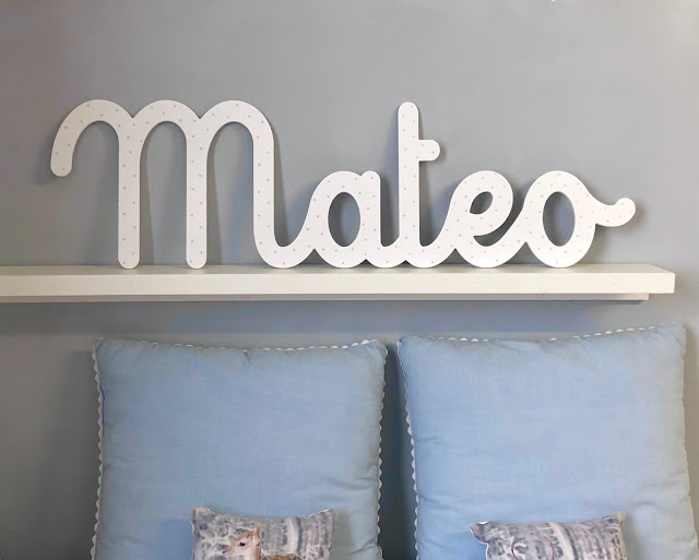 Letras y nombres infantiles para decorar