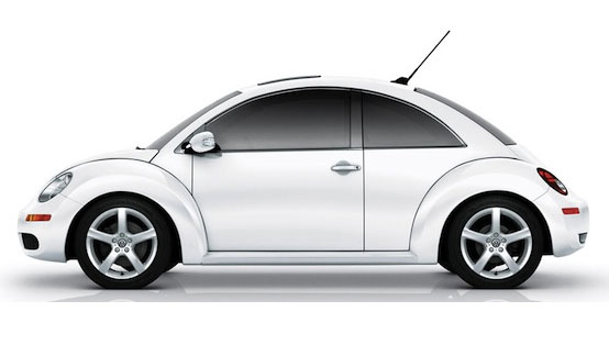 The Volkswagen Beetle concept for 2012 you see is not an official proposal