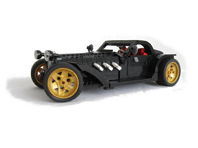 LEGO MOC Oldtimer roadster