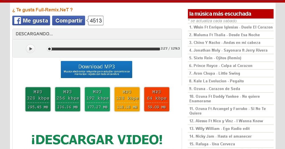 Herramienta para descargar Videos de YouTube