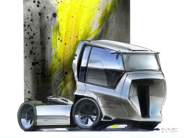 I-truck design sketch