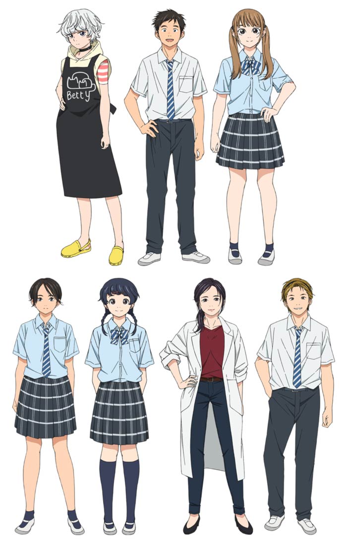 Insomniacs After School (Kimi wa Houkago Insomnia) anime - personajes