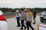 Kapolda Sumut Tinjau Jalur Tol Tebing Tinggi - Indrapura, Ini Tujuannya 