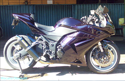 modifikasi motor ninja 250 full injection