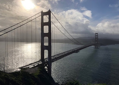 Atardecer en el Golden Gate de San Francisco