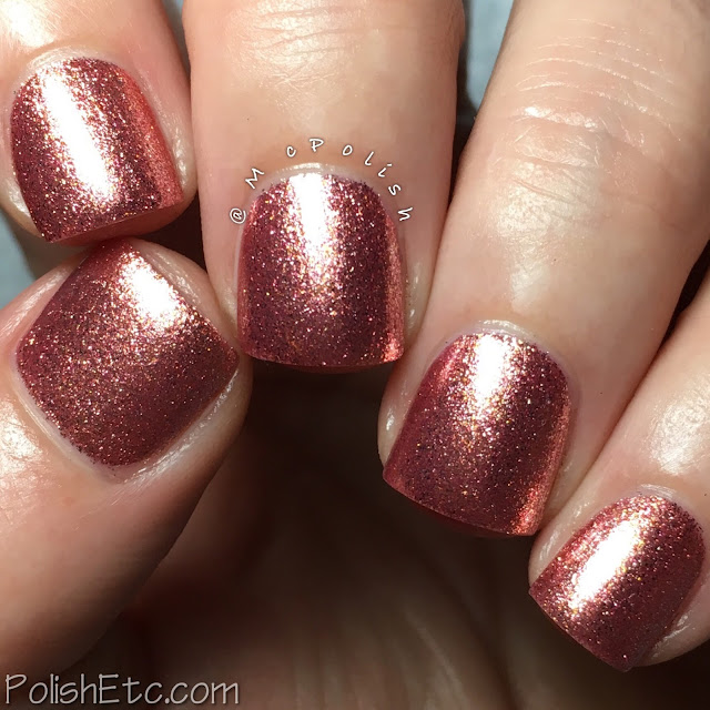 Pahlish - 12 Days of Christmas Collection - McPolish - Five Rose Gold Rings