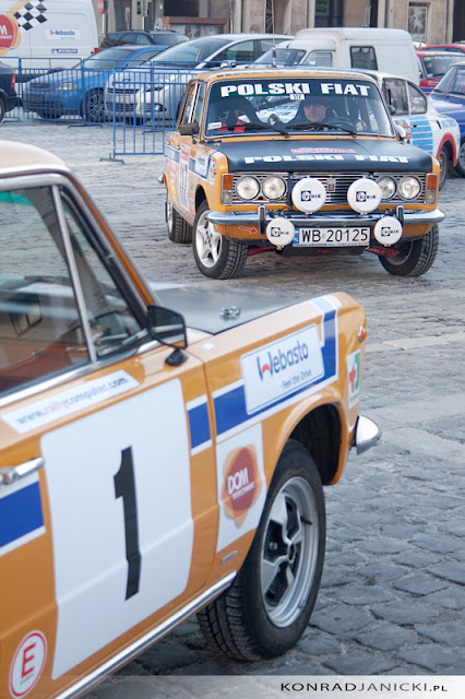 Warszawski start do Monte Carlo Historique 2012 fiat montecarlo