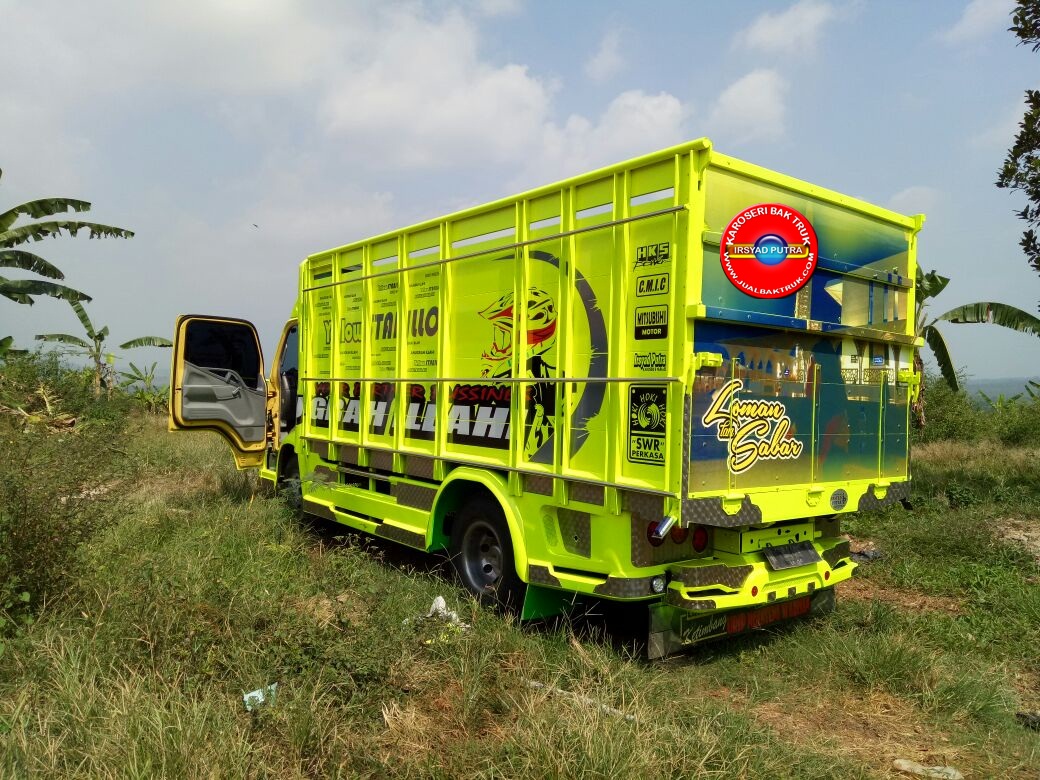  Bak  Truk  Kayu Merbau Warna  Kuning Stabillo Full Variasi 